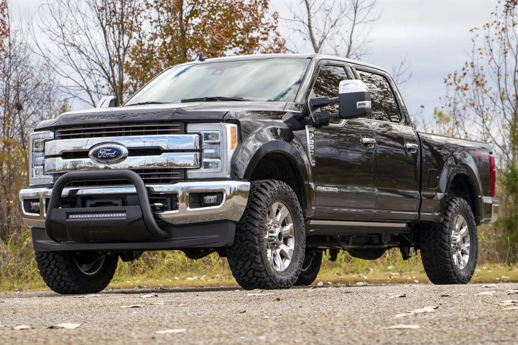 Black LED Bull Bar | Ford F-250 Super Duty 2WD/4WD (2017-2022) Rough Country