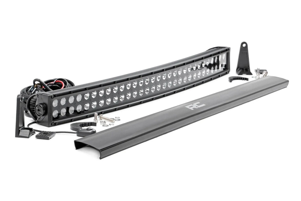 Black Series LED | 30 Inch Light| Curved Dual Row Rough Country