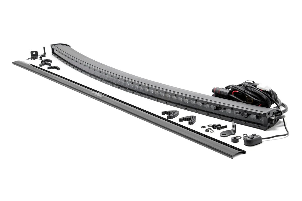 Black Series LED | 50 Inch Light| Curved Single Row Rough Country