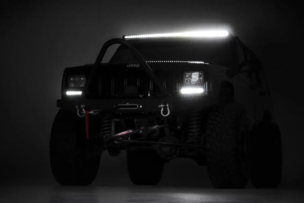 Black Series LED | 50 Inch Light| Curved Single Row Rough Country