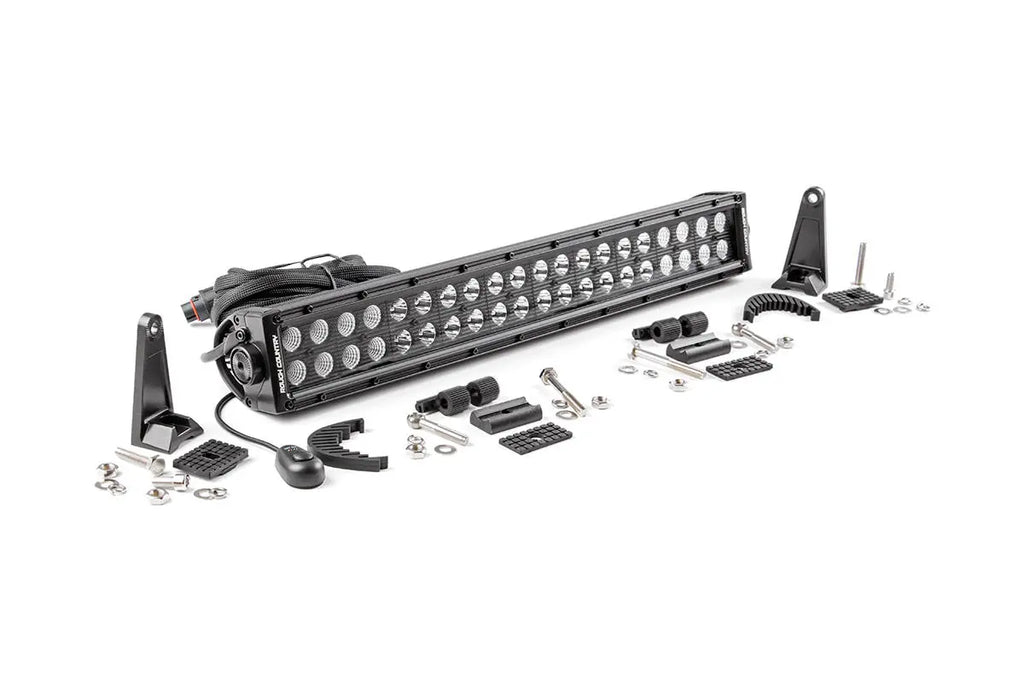 Black Series LED Light | 20 Inch | Dual Row Rough Country