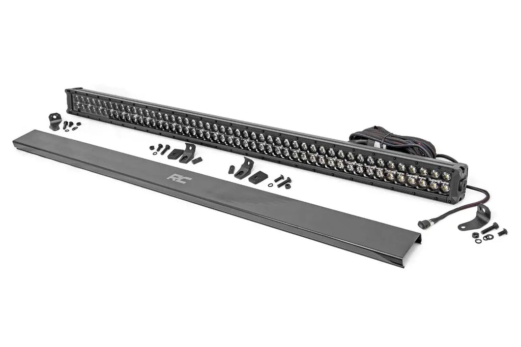 Black Series LED Light | 50 Inch | Dual Row | Amber DRL Rough Country