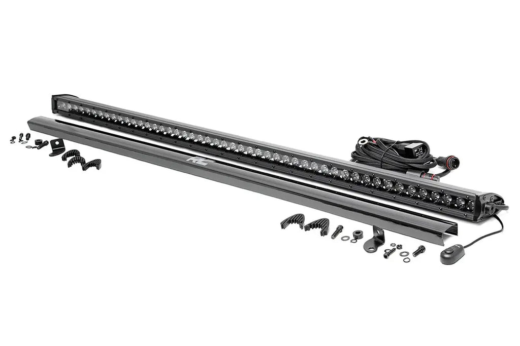 Black Series LED Light Bar | 50 Inch | Single Row Rough Country