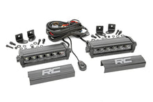 Load image into Gallery viewer, Black Series LED Light Bar | 6 Inch | Single Row Pair Rough Country
