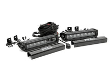 Load image into Gallery viewer, Black Series LED Light Bar | 8 Inch | Single Row Pair Rough Country