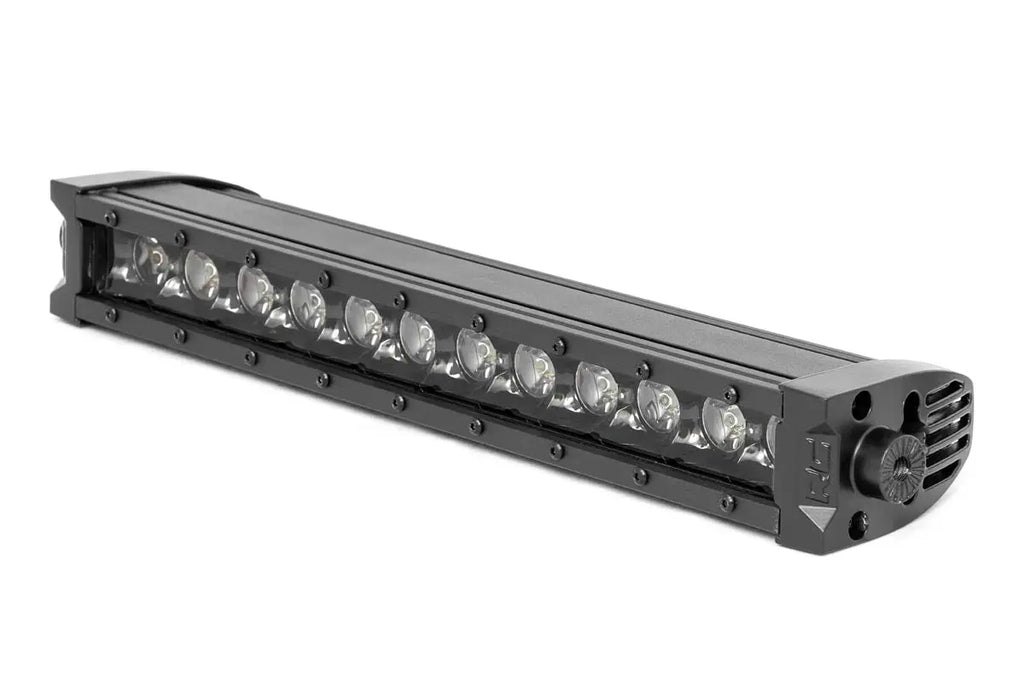 Black Series LED Light Bar | Cool White DRL | 12 Inch | Single Row Rough Country