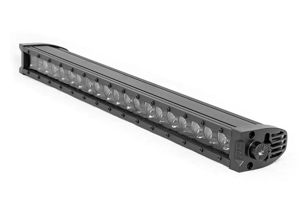 Black Series LED Light Bar | Cool White DRL | 20 Inch | Single Row Rough Country