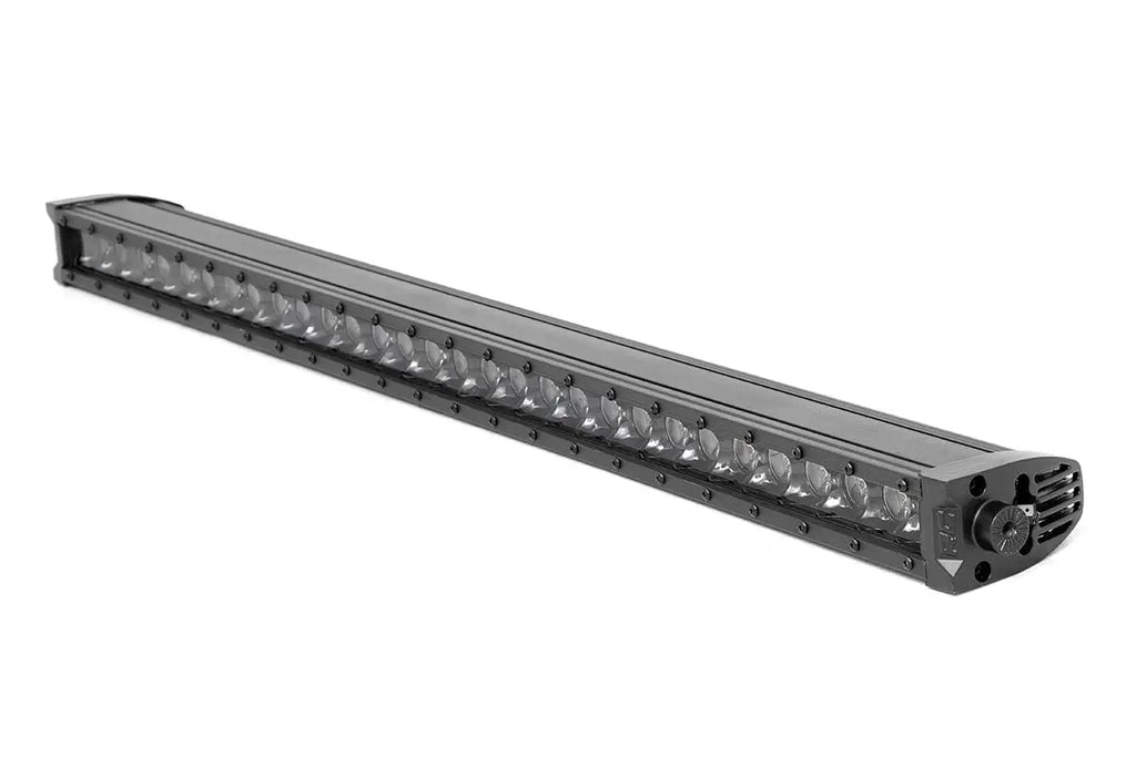 Black Series LED Light Bar | Cool White DRL | 30 Inch | Single Row Rough Country