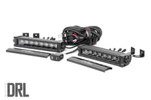 Load image into Gallery viewer, Black Series LED Light Bar | Cool White DRL | 8 Inch | Single Row Pair Rough Country