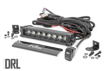 Load image into Gallery viewer, Black Series LED Light Bar | Cool White DRL | 8 Inch | Single Row Rough Country