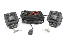 Load image into Gallery viewer, Black Series LED Light Pair| 2 Inch | SAE Fog Rough Country