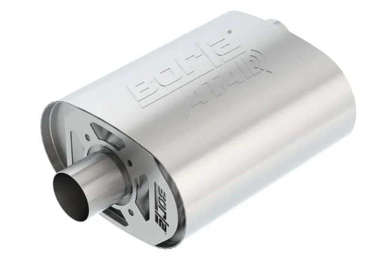 Borla CrateMuffler Ford 5.0L Coyote ATAK 2.5in Offset/Center 12in x 6in x 10.34in Muffler Borla