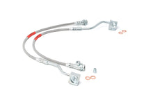 Load image into Gallery viewer, Brake Lines | Stainless | FR | 4-6&quot; Lift | Ford Bronco/F-150 (80-96) Rough Country