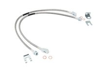 Load image into Gallery viewer, Brake Lines | Stainless | FR | 4-6" Lift | Jeep Cherokee XJ/Wrangler TJ/Wrangler YJ Rough Country
