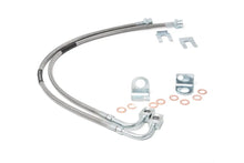 Load image into Gallery viewer, Brake Lines | Stainless | Front | 4-6 Inch Lift | Jeep Wrangler JK (07-18) Rough Country