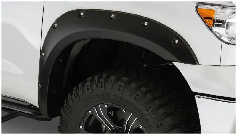 Bushwacker 07-13 Toyota Tundra Fleetside Pocket Style Flares 4pc 97.6/78.7/66.7in Bed - Black Bushwacker
