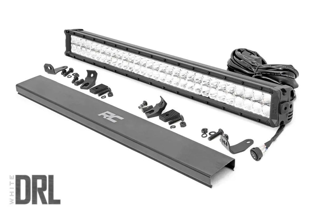 Chrome Series LED Light | 30 Inch | Dual Row | White DRL Rough Country