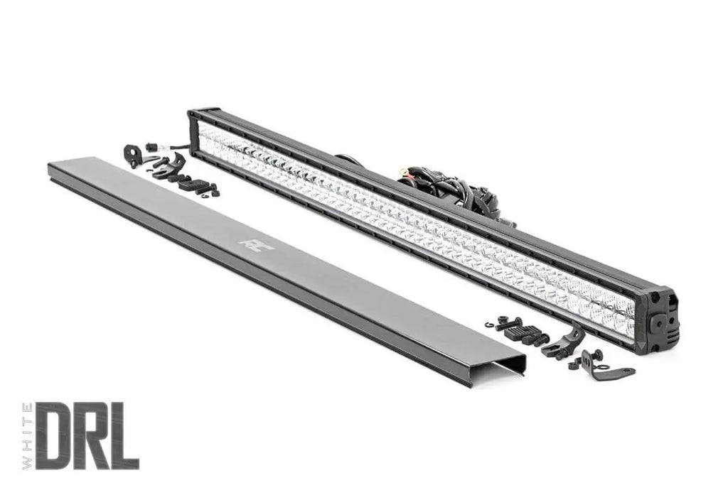 Chrome Series LED Light | 50 Inch | Dual Row | White DRL Rough Country