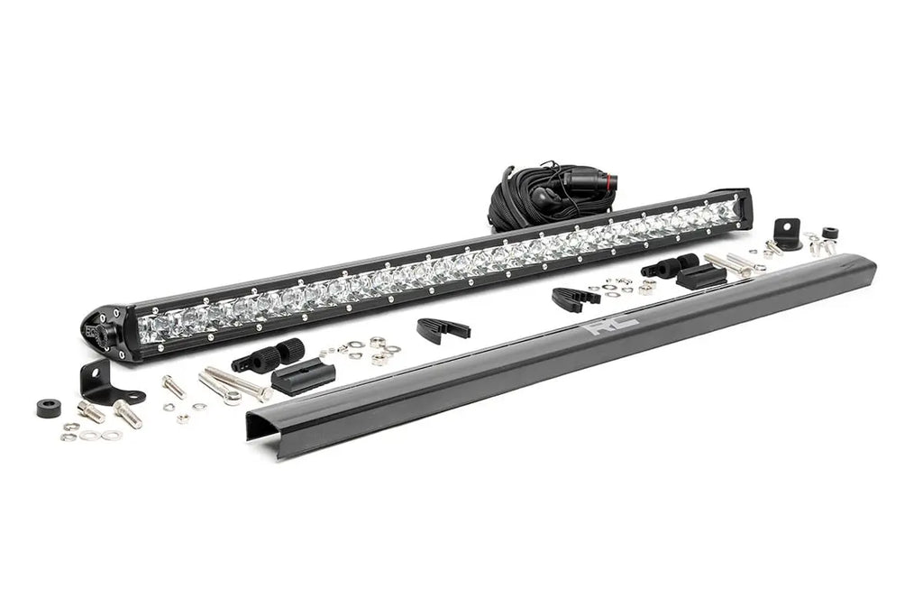 Chrome Series LED Light Bar | 30 Inch | Single Row Rough Country