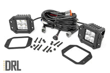 Load image into Gallery viewer, Chrome Series LED Light Pair | 2 Inch | Flush Mount | Amber DRL Rough Country