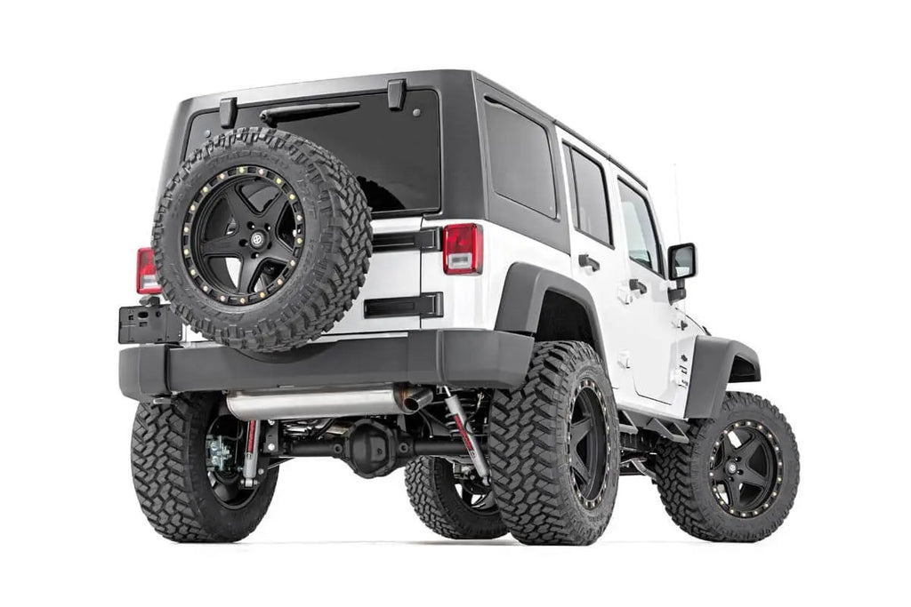 Contoured Drop Steps | 4 Door | Jeep Wrangler JK 2WD/4WD (07-18) Rough Country