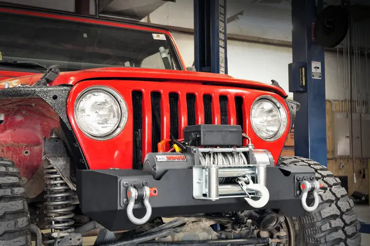 D Ring Shackles and Mounts | TJ Stubby | XJ Winch | Jeep Cherokee XJ (84-01)/Wrangler TJ (97-06) Rough Country