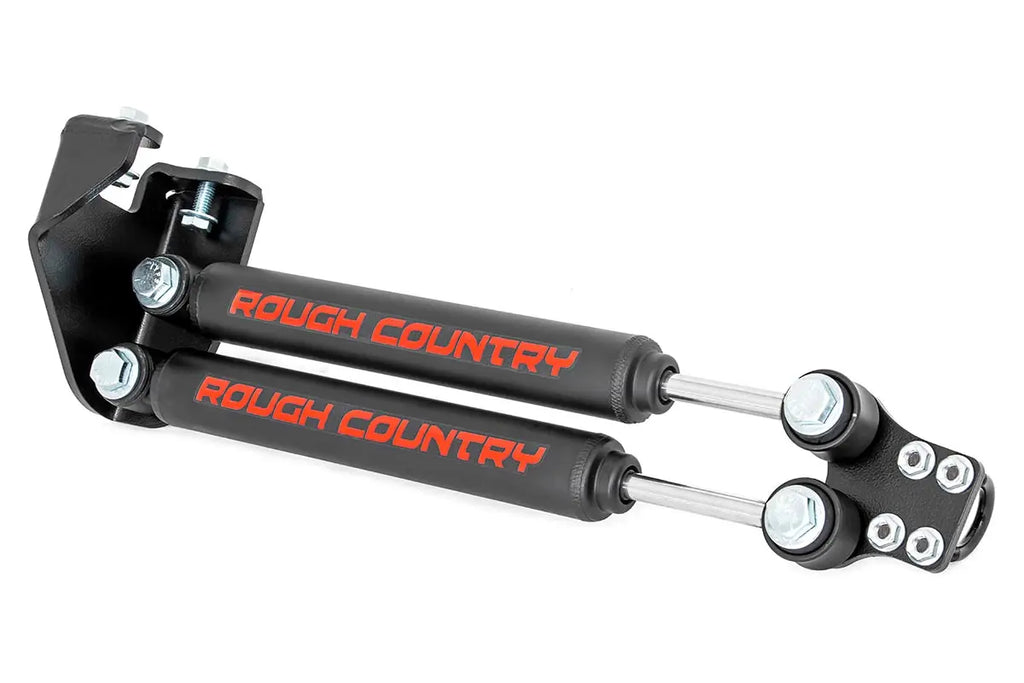 Dual Steering Stabilizer | 4-6.5 Inch Lift | Jeep Wrangler YJ (87-95) Rough Country