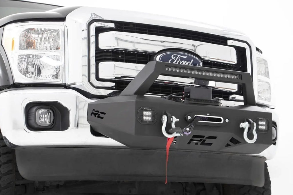 EXO Winch Mount Kit | Ford F-250/F-350 Super Duty 2WD/4WD (11-16) Rough Country