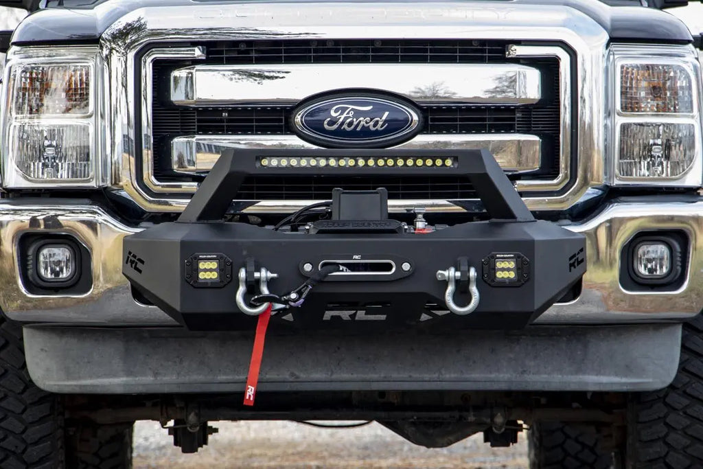 EXO Winch Mount Kit | Ford F-250/F-350 Super Duty 2WD/4WD (11-16) Rough Country
