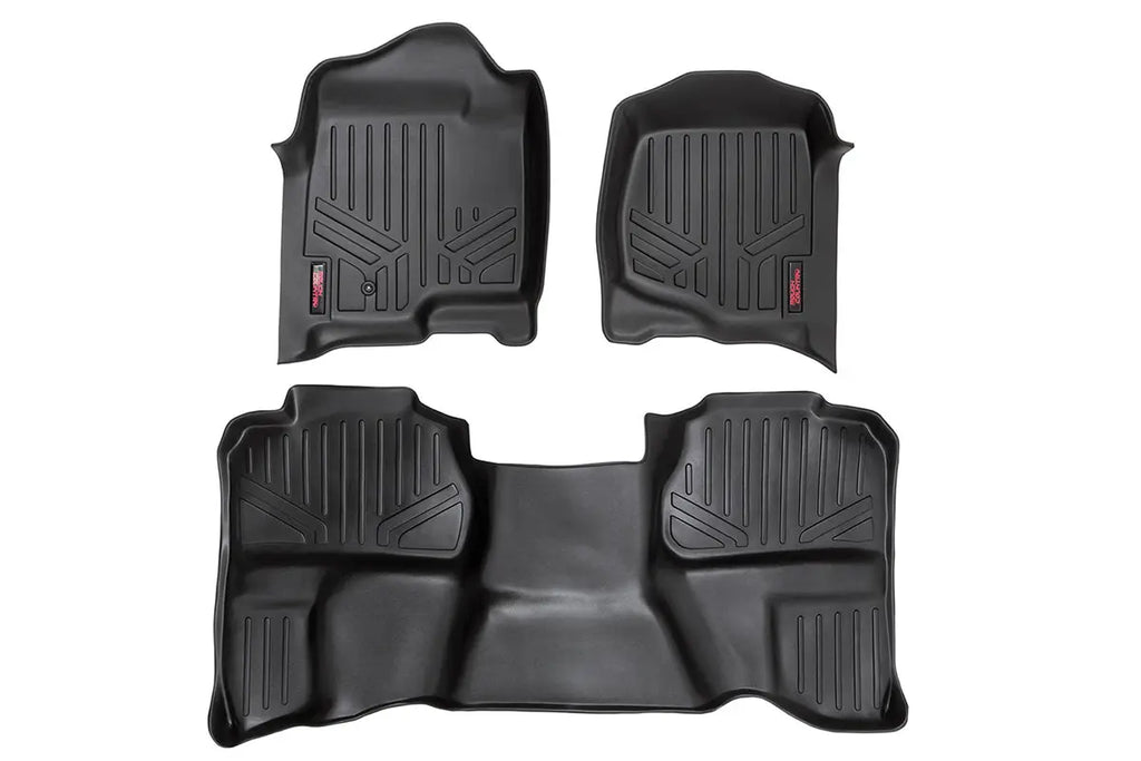 Floor Mats | FR & RR | Ext Cab | Chevy/GMC 1500/2500HD (07-14) Rough Country