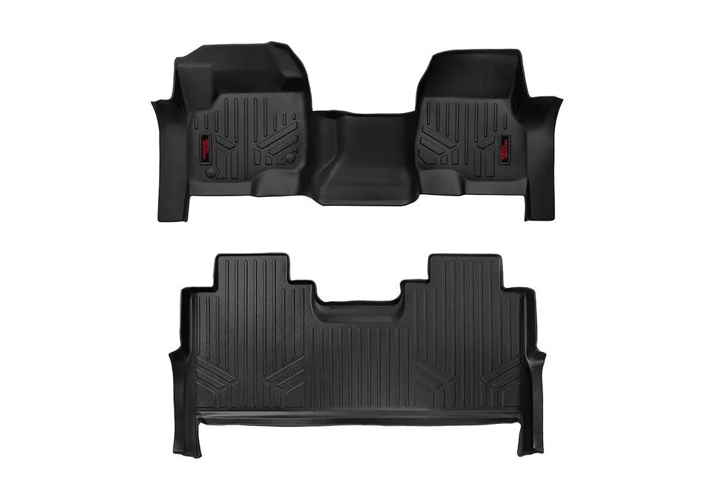 Floor Mats | FR & RR | FR Bench | Ford F-250 Super Duty (17-23)/F-350 Super Duty (17-23) Rough Country