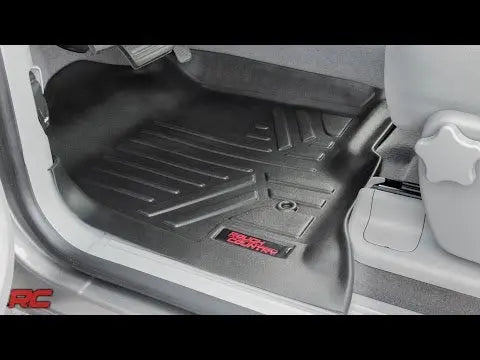 Floor Mats | FR & RR | OV Hump | Crew | Chevy/GMC 1500/2500HD (07-14) Rough Country