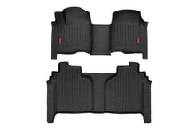Load image into Gallery viewer, Floor Mats | FR and RR | OV Hump | Crew | Chevy/GMC 1500/2500HD/3500HD (19-23) Rough Country