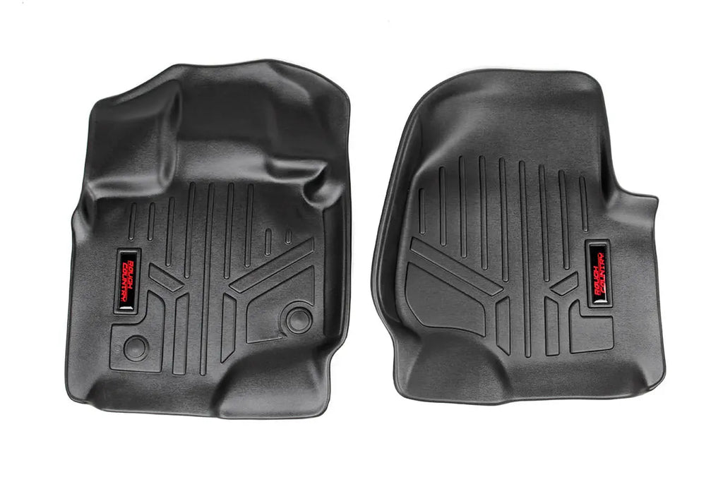 Floor Mats | Front | Ford F-150 (15-23)/F-150 Lightning (22-23)/Raptor (17-23) Rough Country