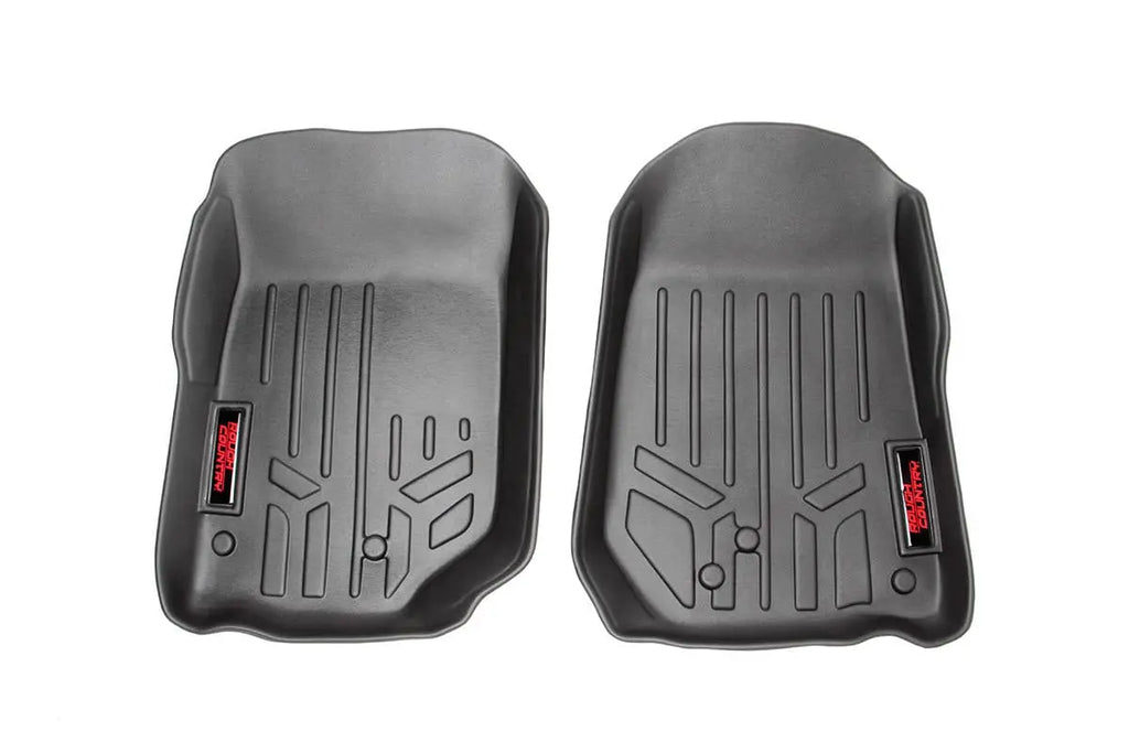 Floor Mats | Front | Jeep Wrangler TJ (97-06) 4WD Rough Country