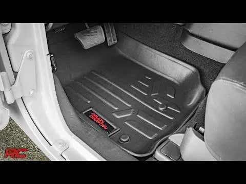 Floor Mats | Front | Jeep Wrangler TJ (97-06) 4WD Rough Country