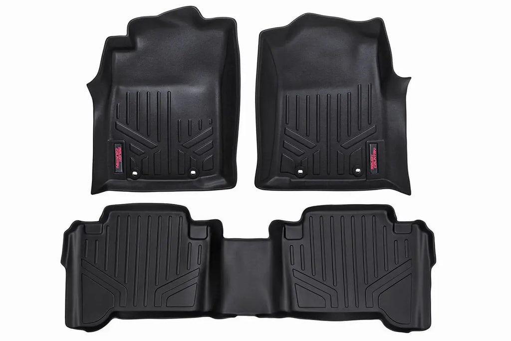 Floor Mats | Front and Rear | Toyota Tacoma 2WD/4WD (2012-2015) Rough Country