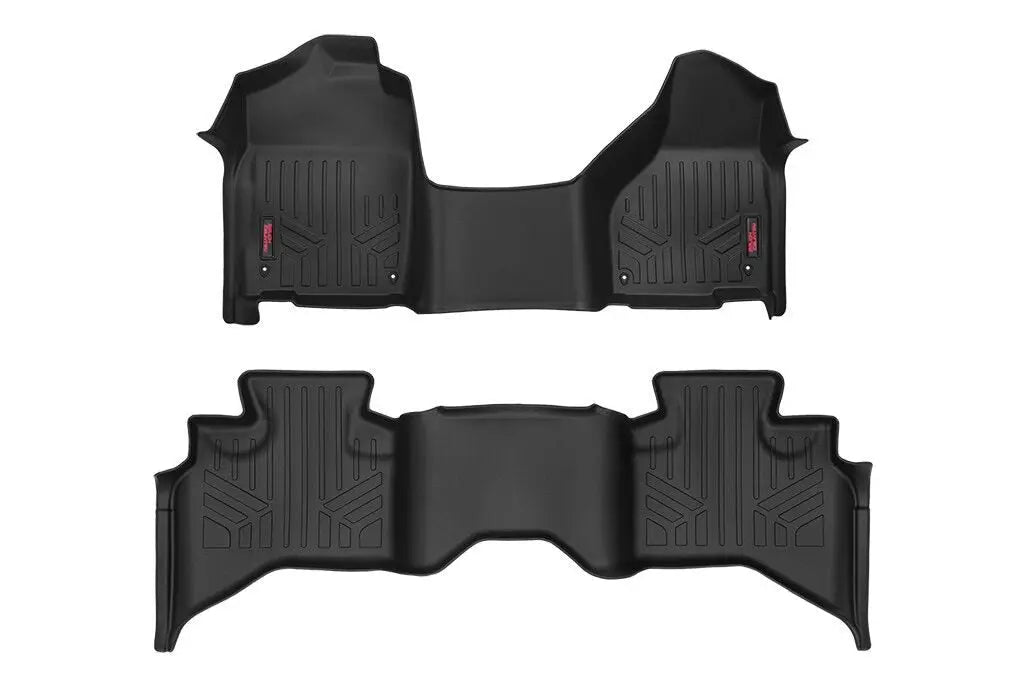 Floor Mats | One Piece FR & RR |Quad Cab | Ram 1500 2WD/4WD (12-18 & Classic) Rough Country