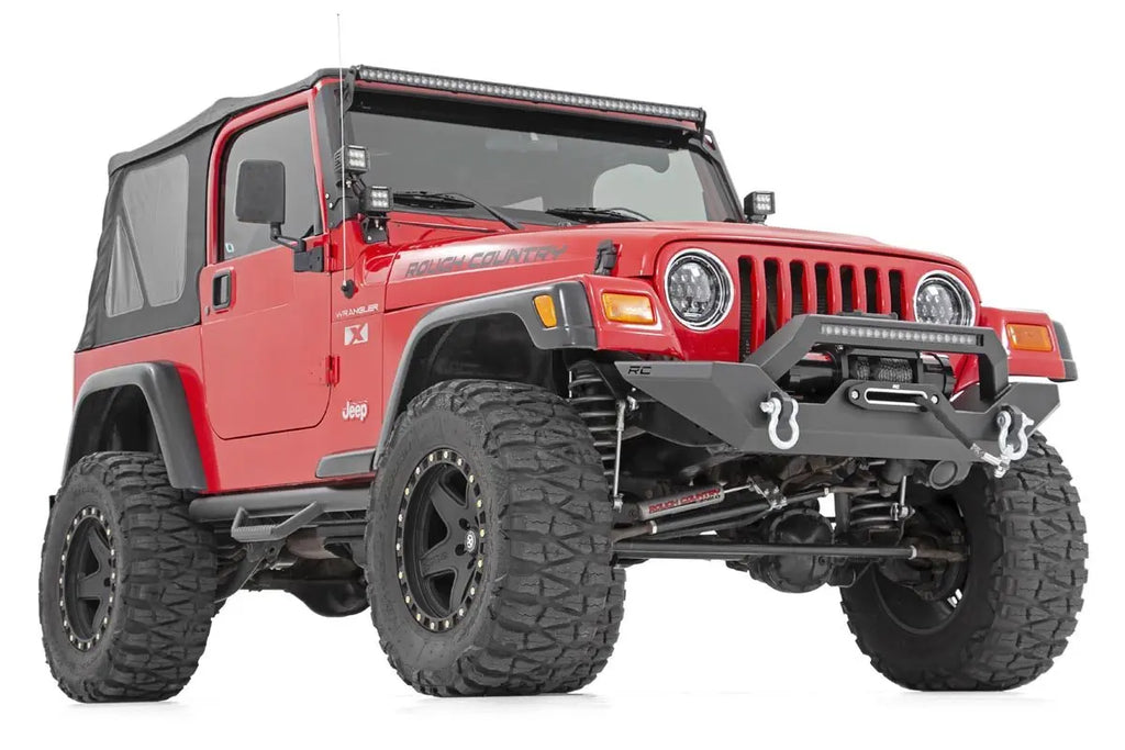 Front Bumper | Rock Crawler | Jeep Wrangler TJ (97-06)/Wrangler YJ (87-95) Rough Country