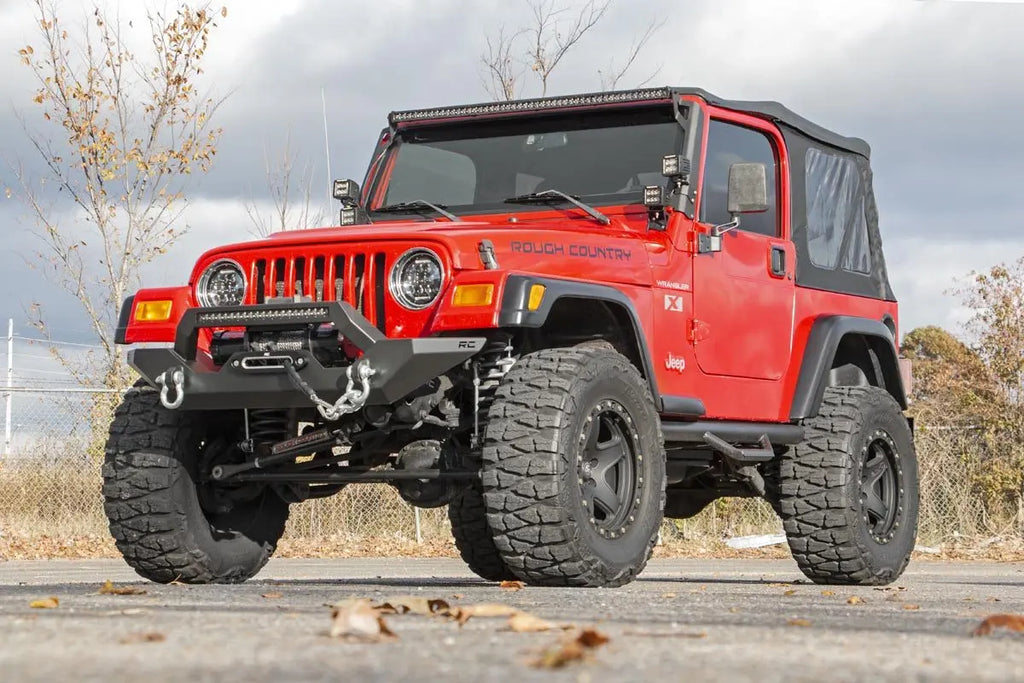 Front Bumper | Rock Crawler | Jeep Wrangler TJ (97-06)/Wrangler YJ (87-95) Rough Country