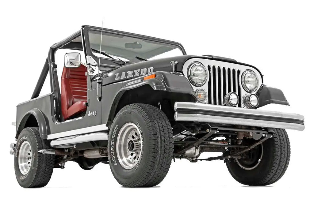Front Shackle Reversal Kit | Jeep CJ 7 4WD (1976-1986) Rough Country