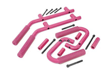 Load image into Gallery viewer, Grab Handles | Steel | FR &amp; RR | Pink | Jeep Wrangler JK  (07-18) Rough Country
