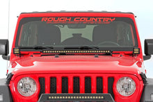 Load image into Gallery viewer, Jeep 30-inch LED Hood Kit (18-21 Wrangler JL, 20-21 Gladiator JT | Chrome-Series) Rough Country