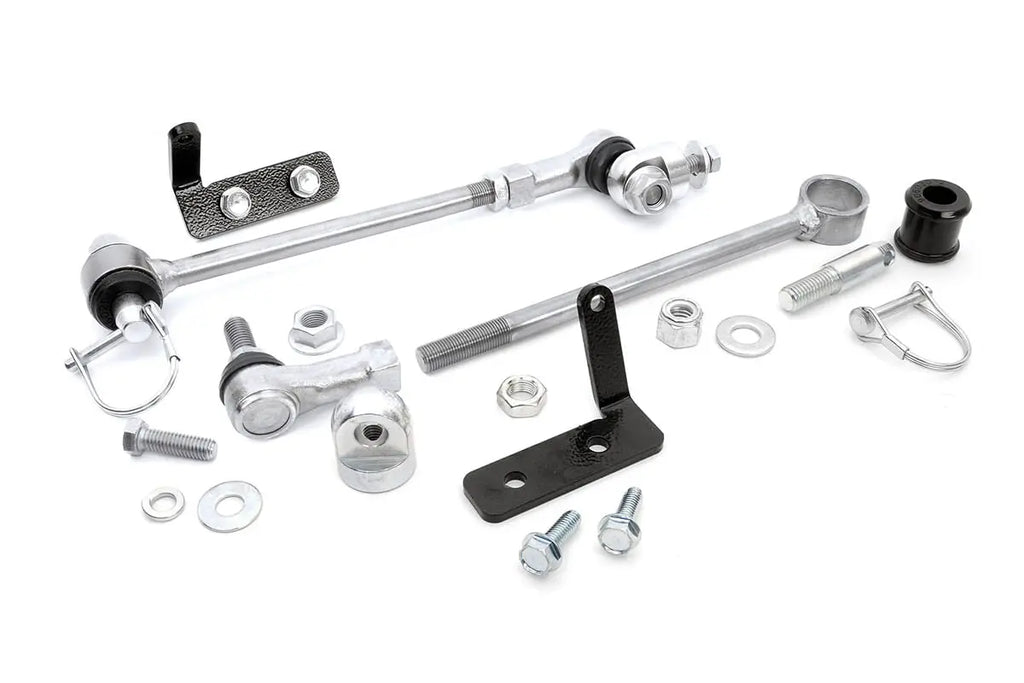 Jeep Front Sway-bar Disconnects (3.5-6in) Rough Country