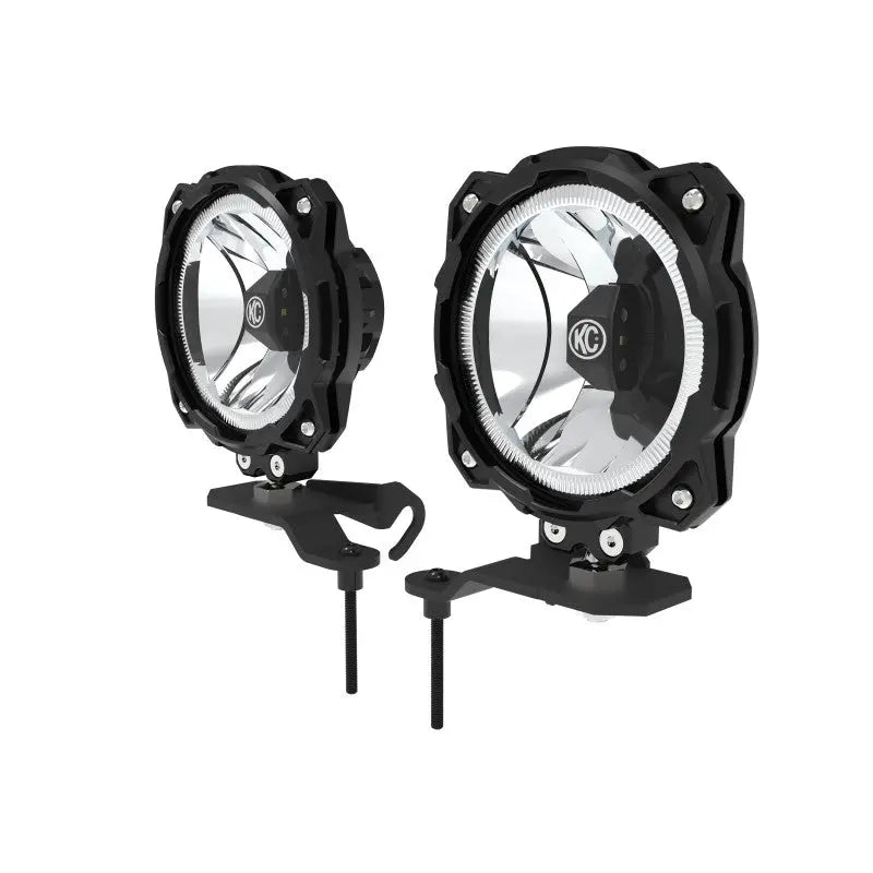 KC HiLiTES Jeep 392/Mojave Gravity LED PRO6 Wide-40 2-Light Sys Ditch Light Kit KC HiLiTES