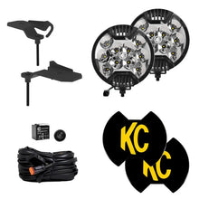 Load image into Gallery viewer, KC HiLiTES Jeep 392/Mojave SlimLite LED 2-Light Sys Ditch Light Kit KC HiLiTES