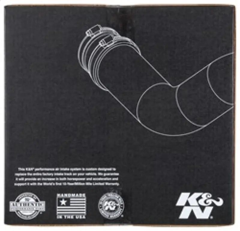 K&N 11-13 Ford Mustang GT 5.0L V8 Typhoon Peformance Intake K&N Engineering