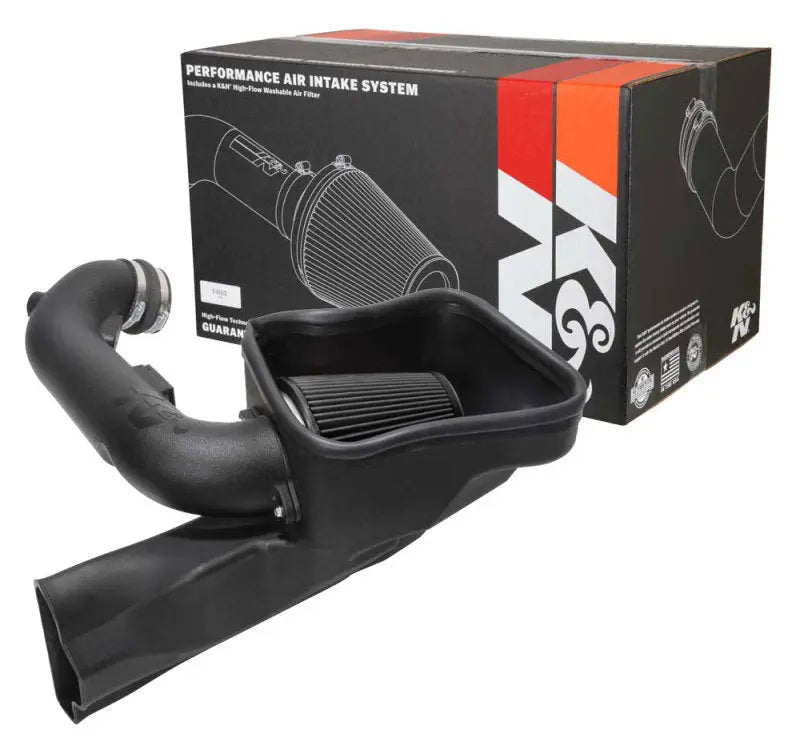 K&N 18-23 Ford Mustang GT 5.0L V8 F/I Dryflow Performance Air Intake System K&N Engineering