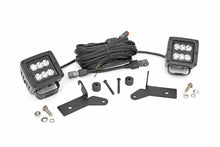 Load image into Gallery viewer, LED Light | Hinge Mnt | 2" Black Pair | Jeep Gladiator JT/Wrangler 4xe/Wrangler JL (18-23) Rough Country