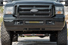 Load image into Gallery viewer, LED Light Kit | Bumper Mount | 20" Black Dual Row | Ford F-250/F-350 Super Duty (05-07) Rough Country